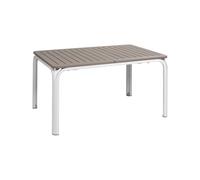 Mesa de Jardín Extensible Nardi 140 x 100 cm Alloro 140 42753.10.000 Tortora