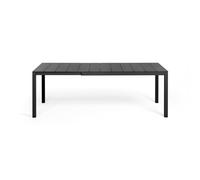 Mesa de Jardín Extensible Nardi 140 x 85 cm Rio Alu 140 48652.02.000 Antracite