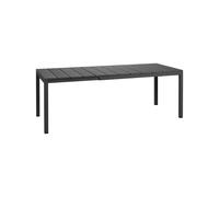 Mesa de Jardín Extensible Nardi 140 x 85 cm Rio Alu 48352.02.000 Antracite