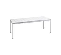 Mesa de Jardín Extensible Nardi 140 x 85 cm Rio Alu 48353.00.000 Bianco