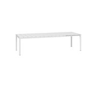 Mesa de Jardín Extensible Nardi 280 x 100 cm Rio Alu 48253.00.000 Bianco