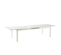 Mesa de jardín extensible naterial odyssea ii de aluminio de 256/320x76x100 cm