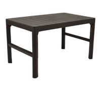 Mesa de jardín Keter Lyon Rattan, dos posiciones, marrón