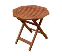 Mesa De Jardín Mayfield, Octogonal, Marrón, 50 X 50 X 50 CM - N