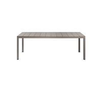 Mesa de Jardín Nardi 210 x 85 cm Rio Alu Fix 49159.10.000 Tortora