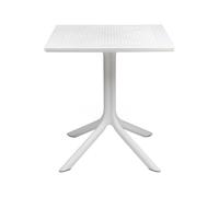 Mesa de Jardín Nardi 70 x 70 cm Clip 70 40084.00.000 Bianco