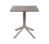 Mesa de Jardín Nardi 70 x 70 cm Clip 70 40084.10.000 Tortora