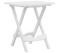 Mesa de Jardín Plegable vidaXL, Mesa Resistente a , Mesa de Camping, Mesa Auxiliar, Mesa de , Mesa de Patio, 45.5x38.5x50cm