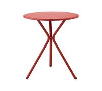 Mesa de Jardín Scab 60 x 60 cm Leo 2719 VM Rojo Ladrillo