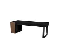 Mesa de juego de mesa de oficina en casa escritorio de ordenador simple minimalista de madera maciza, banco de trabajo moderno de cuero de sillín para CEO, adecuado para empresas (180 x 80 x 75 cm)