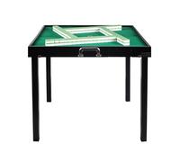 Mesa de juego plegable con cajón, diseño portátil para mahjong, dominó, póquer y juegos de cartas
