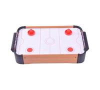 Mesa de juegodeAir Hockey: Mini Mesa de Hockey Arcade, juegodedisco de acción rápida con puntuación Manual | juegodediversión Familiar en Interiores para niños, Adolescentes, Adultos, Sala de ju