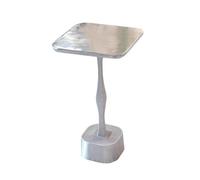 Mesa de la Mesa del Extremo Industrial Mesa de Noche Minimalista de Metal Retro para Sala de Estar, 34.5x34.5x61cm