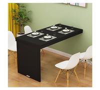 Mesa de lavandería plegable montada en la pared, escritorio de hojas caídas que ahorra espacio, banco de trabajo flotante versátil para cocina, comedor y lavandería, solución elegante y funcional