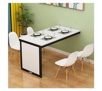 Mesa de lavandería plegable montada en la pared, escritorio de hojas caídas que ahorra espacio, banco de trabajo flotante versátil para cocina, comedor y lavandería, solución elegante y funcional