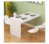 Mesa de lavandería plegable montada en la pared, escritorio de hojas caídas que ahorra espacio, banco de trabajo flotante versátil para cocina, comedor y lavandería, solución elegante y funcional