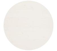 Mesa de madera maciza de pino (90 x 2,5 cm), Tablero Mesa, color blanco