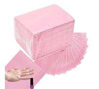 Mesa de manicura-50 hojas de tecnología impermeable con diseño de 3 capas | para una estación de uñas para práctica, trabajo de salón, para principiantes, pro