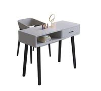 Mesa de manicura profesional con almacenamiento y cajones, elegante estación de trabajo de técnico de uñas de madera para salón y uso doméstico y piel funcional para arte de uñas