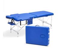 Mesa de masaje, cama plegable Sofá de mesa ergonómico portátil profesional Pies de madera para salón de terapia Masaje tailandés sueco(A)