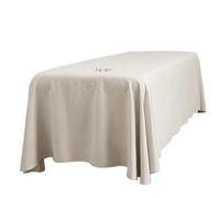 Mesa de masaje lámina, cubierta de cama de masaje, falda de mesa de masaje transpirable con orificio para la cara, cubierta de cama de belleza reutilizable con lavado, cubierta de cama de spa para ma
