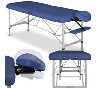 Mesa de Masaje Panda Alu 60 Vinilo Flex K012 Azul Marino
