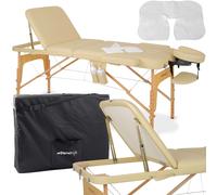 Mesa de masaje portátil Bianca Comfy Base K533 Beige