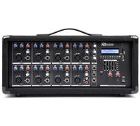 Mesa de mezclas amplificada de 8 canales y 800 W con USB/MP3/AUX/BLUETOOTH (PDM-C805A) - Power Dynamics
