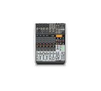 Mesa de mezclas - BEHRINGER - QX1204USB - 12 entradas - Preamplificadores de micrófono Xenyx - Compresores integrados