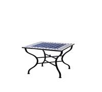 Mesa De Mosaico Marrakesch Azul/Blanco 50x50 cm, 45 cm Altura