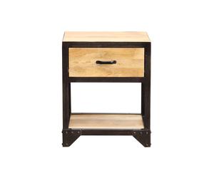 Mesa de noche diseño industrial INDUSTRIA