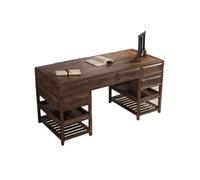 Mesa De Oficina Escritorio Escritorio de madera maciza chino, escritorio for ordenador, estudio en casa, escritorio de oficina, dormitorio, juego de madera maciza, escritorio for ordenador Escritorio