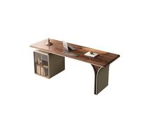 Mesa De Oficina Escritorio ligero de lujo, moderno, minimalista, for estudio en casa, escritorio for ordenador de oficina, escritorio minimalista for el hogar Escritorio Con Almacenamiento(180*80*75cm