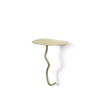 Ferm Living Mesa de pared Curvature Brass