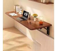 Mesa de pared plegable - Escritorio flotante que ahorra espacio para cocina, comedor, estudio y lavandería - Solución compacta versátil montada en la pared para espacios pequeños, fácil instalación