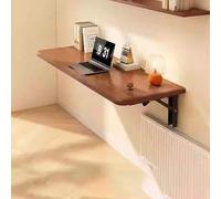 Mesa de pared plegable, escritorio flotante que ahorra espacio para cocina, comedor, oficina en casa y lavandería, escritorio compacto montado en la pared para espacios pequeños, solución versátil y
