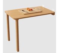 Mesa de pared plegable - Escritorio multifuncional montado en la pared que ahorra espacio para comedor, cocina, sala de estar, mesa compacta de policarbonato (color madera, 31.5 x 19.7 pulgadas)