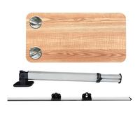 Mesa de pared plegable, mesa de comedor para caravana, mesa de picnic de aluminio, mesa colgante externa, escritorio de computadora de coche para trabajar, escribir, comer, picnic en caravana