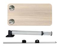 Mesa de pared plegable, mesa de comedor para caravana, mesa de picnic de aluminio, mesa colgante externa, escritorio de computadora de coche para trabajar, escribir, comer, picnic en caravana