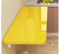 Mesa de pared plegable para balcón y cocina, madera blanca de 18 mm de grosor, escritorio flotante que ahorra espacio, mesa plegable multiusos para oficina en casa y comedor