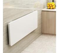 Mesa de pared plegable para cocina, mesa de comedor flotante, mesa de comedor plegable, barra de desayuno, estación de trabajo montada en la pared (110 x 50 cm)