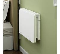 Mesa de pared plegable para cocina y oficina en casa, barra de desayuno compacta y estación de trabajo de esquina, 60 x 40 cm, diseño que ahorra espacio para áreas pequeñas