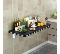 Mesa de pared plegable para espacios pequeños, mesa de hoja caída, mesa flotante para comedor, mesa de computadora suspendida