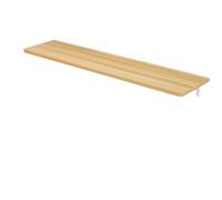 Mesa de pared resistente - Escritorio estrecho de 79 x 16 pulgadas para cocina, cafetería, restaurante y tienda de té con leche, estante de pared largo resistente que ahorra espacio