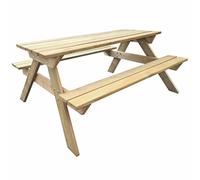 Mesa de Picnic de Madera de Pino 150x135x71,5 cm