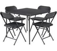 Mesa de picnic Outwell Corda set de 5 piezas negro