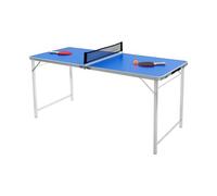 Mesa de ping pong, 152 x 67 x 70 cm, mesa de ping pong plegable, portátil y plegable, para espacios de ocio familiares, pequeños centros comunitarios, salas de actividades escolares