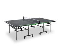 JOOLA Mesa de ping pong Nova 200A - Mesa de ping pong exterior resistente a la intemperie plegable con red y altura regulable