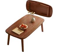 Mesa De Piso Plegable Portátil Multifunción, Mesas De Café Plegables Bajas En Japonés, Tatami De Espacio Pequeño, Chabudai, para Comer, para Dormitorio, Sala De Estar, Balcón(Size:80CM,Color:c)