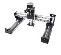 Mesa de plataforma XYZ de 3 ejes con husillo de bolas, guía lineal SFU1605, fresadora con motor paso a paso Nema23 y plataforma deslizante cartesiana.(Z Axis 400mm,450mmx3 -XY)